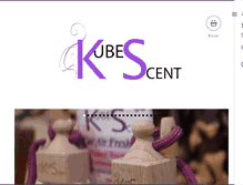 Tablet Screenshot of kubescent.com